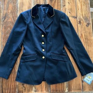 NWT Shires Equestrian Product’s Show Jacket 12/34”